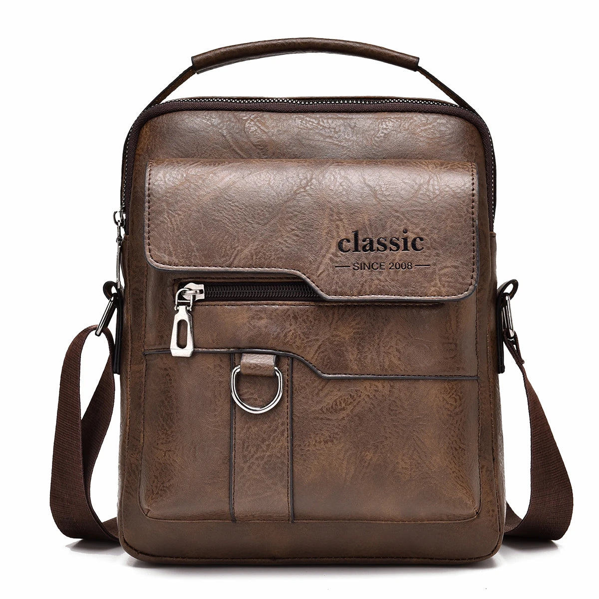 Men's Luxury Leather Crossbody Bag