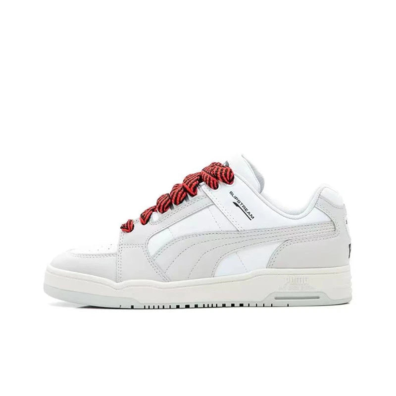 Puma Slipstream Lo Lightweight White & Green Shoes