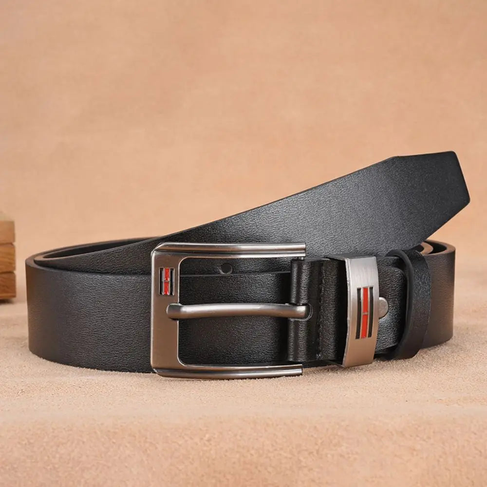 Genuine Leather Men's Business Cowboy Belt 2024