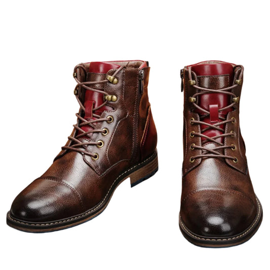 Men's Leather Boots #AL603C4