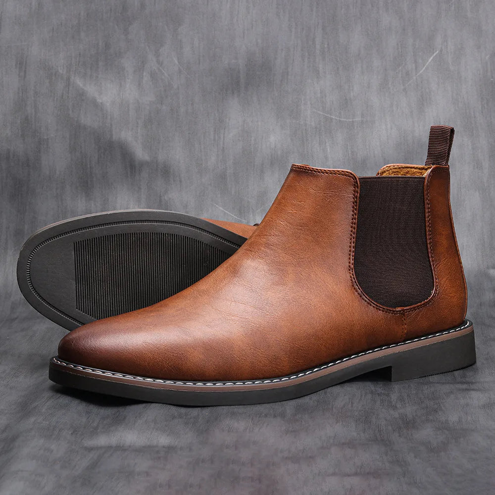 Men's Luxury Retro Chelsea Boots