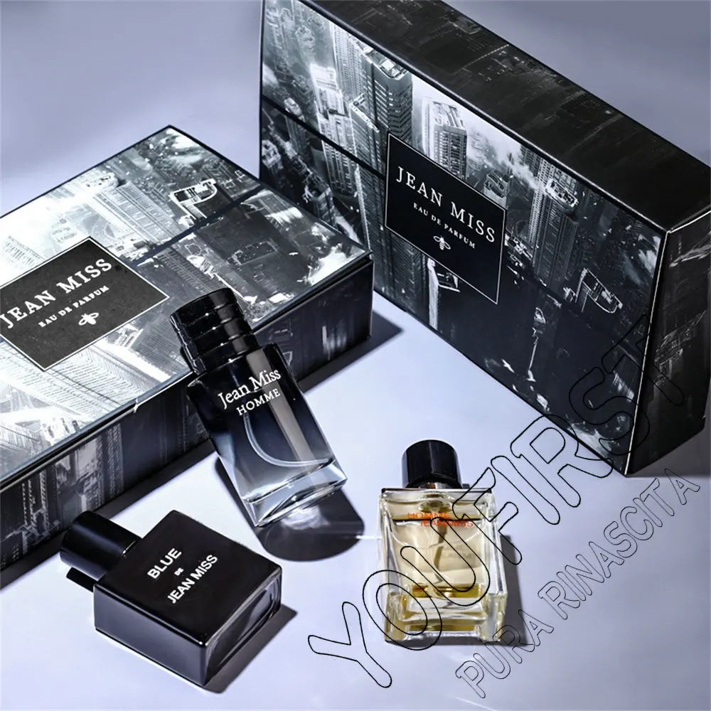 90ML Men's Perfume Set – 3-Piece Gift Box