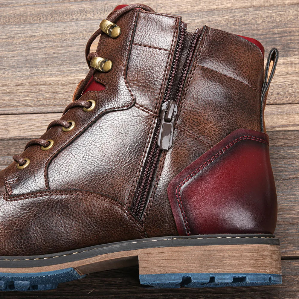 Men's Leather Boots #AL603C4