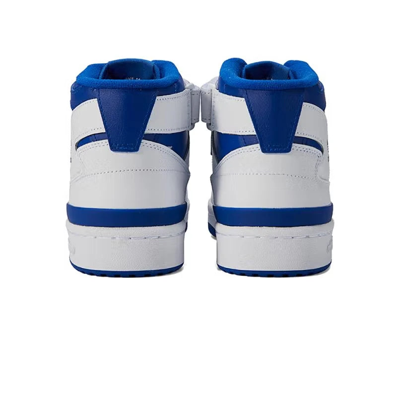  Adidas Forum Mid White/Blue Sneakers