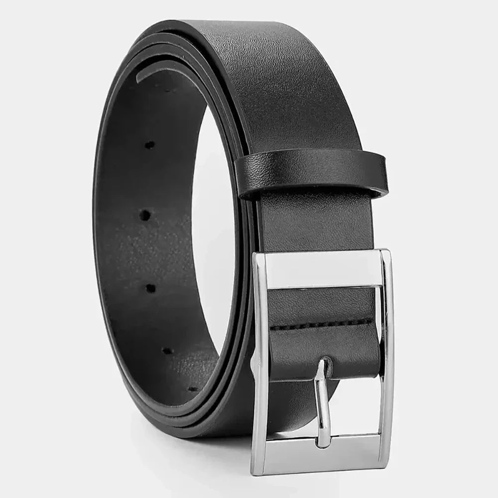 New Luxury PU Leather Belt for Men