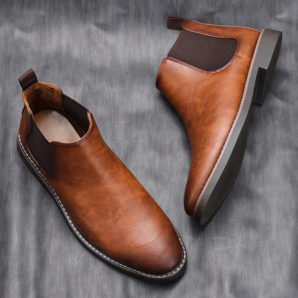 Men's Luxury Retro Chelsea Boots