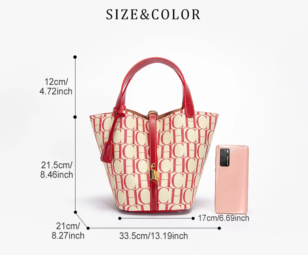 Luxury Brand 2024 Fashion Women's Handbag PVC Jacquard Texture Women's Shoulder Bag Large Capacity Commuter Travel Crossbody Bag