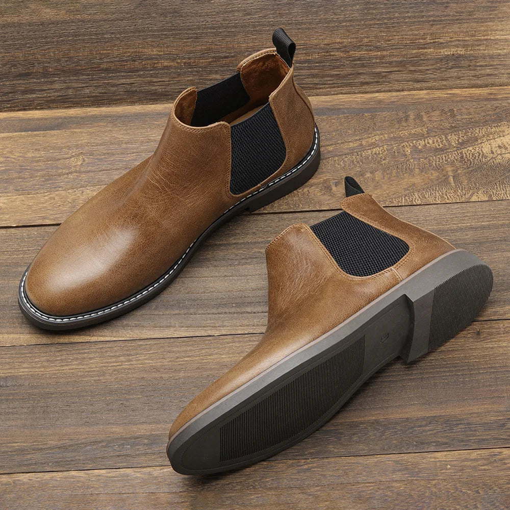 Men's Luxury Retro Chelsea Boots