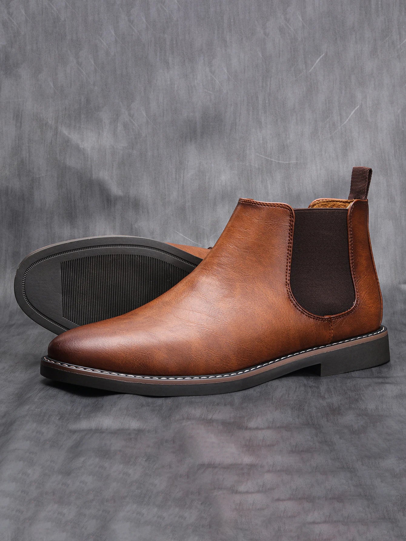 Men's Fashion Leather Chelsea Boots