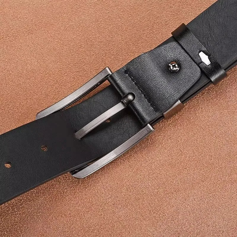 Men's Genuine Leather Cowboy Belt 2024