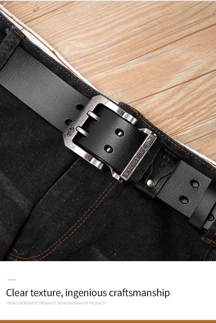 Men's High-Quality Genuine Leather Belt