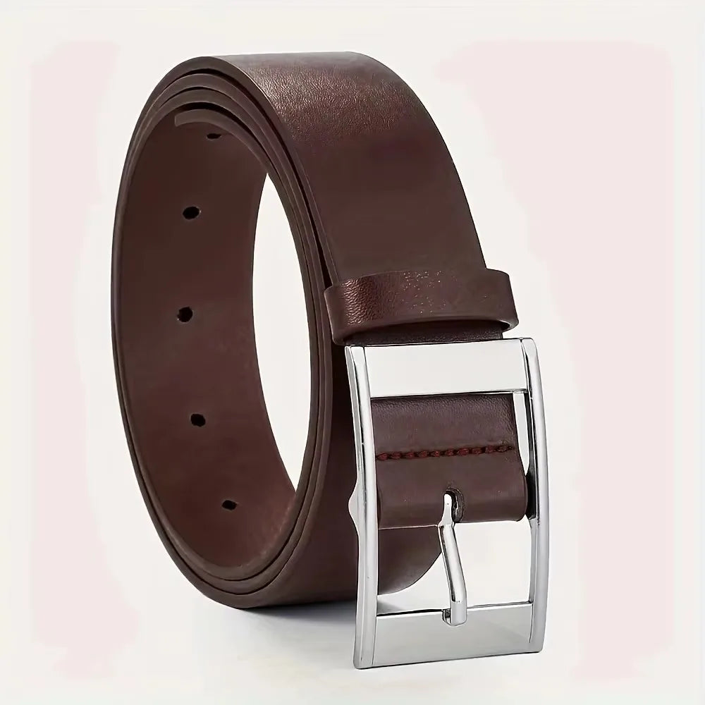 New Luxury PU Leather Belt for Men