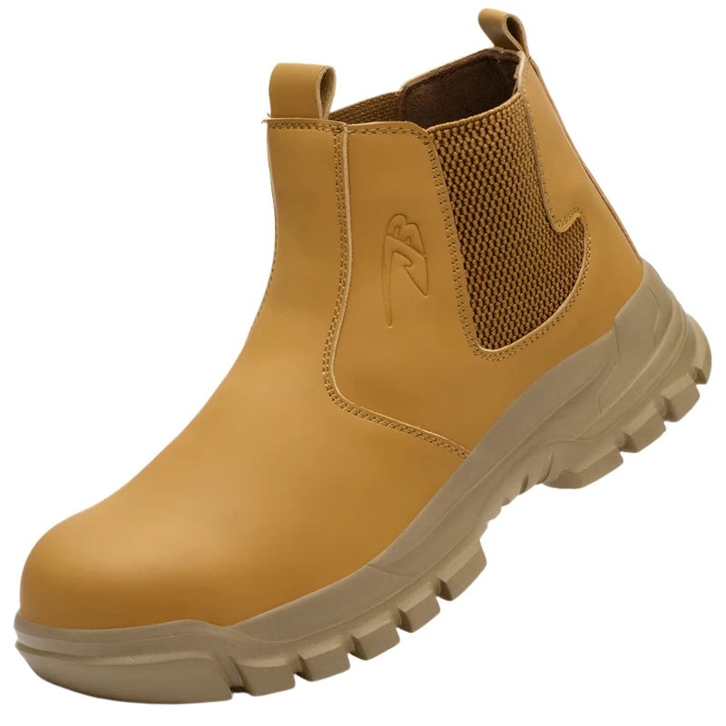 Men's Waterproof Steel Toe Work Boots