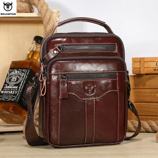 BULLCAPTAIN Vintage Men's Crossbody Bag