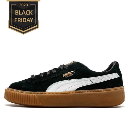 PUMA Basket Platform Suede Shoes
