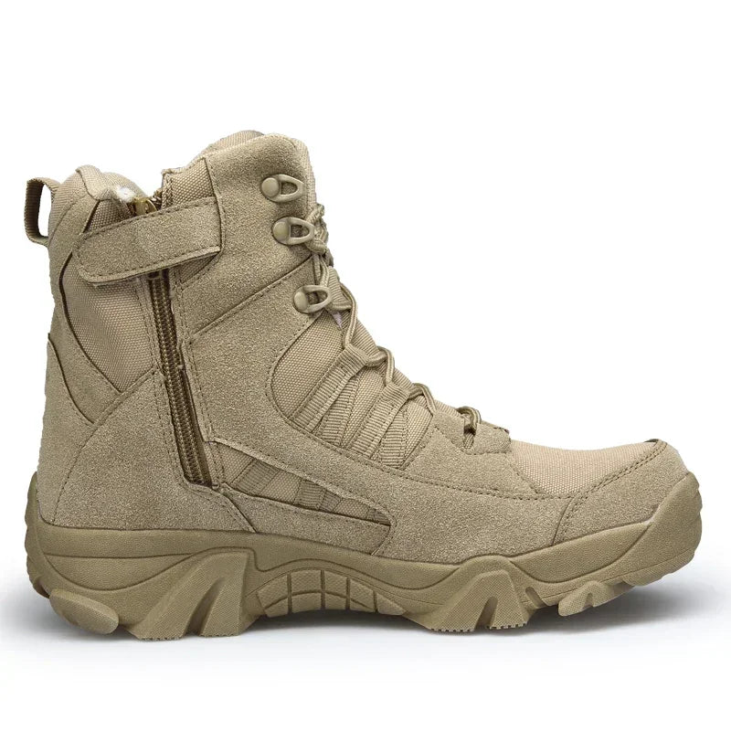 Men's Leather Combat Boots