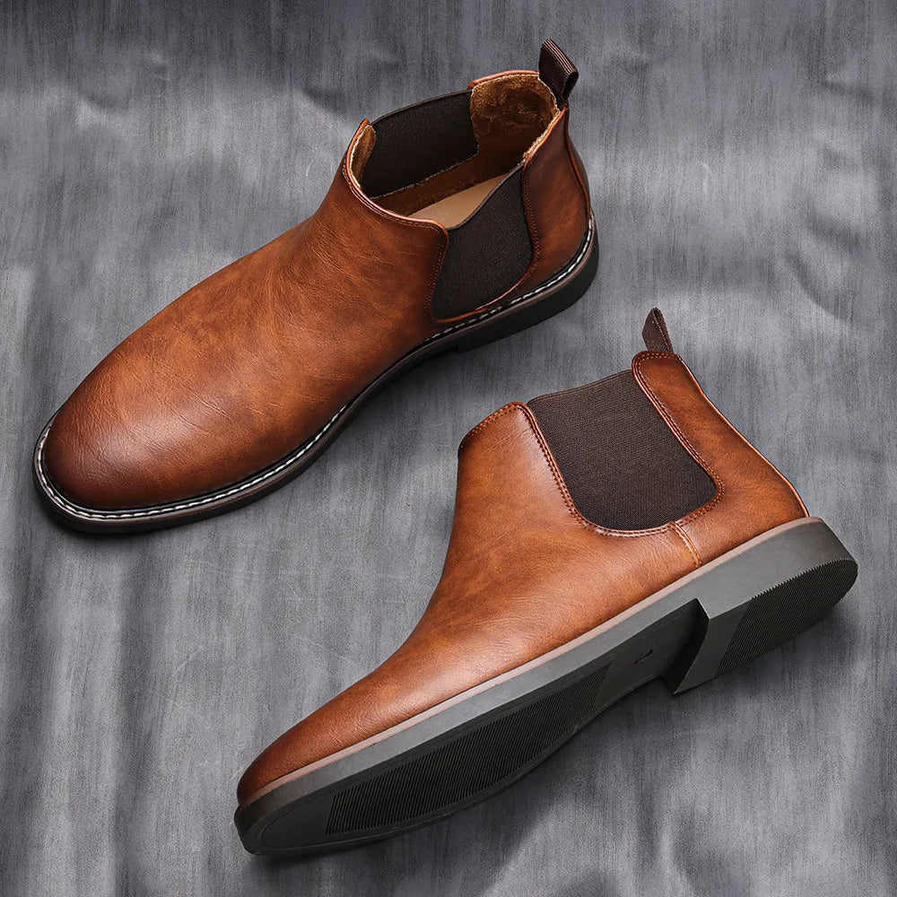 Men's Luxury Retro Chelsea Boots