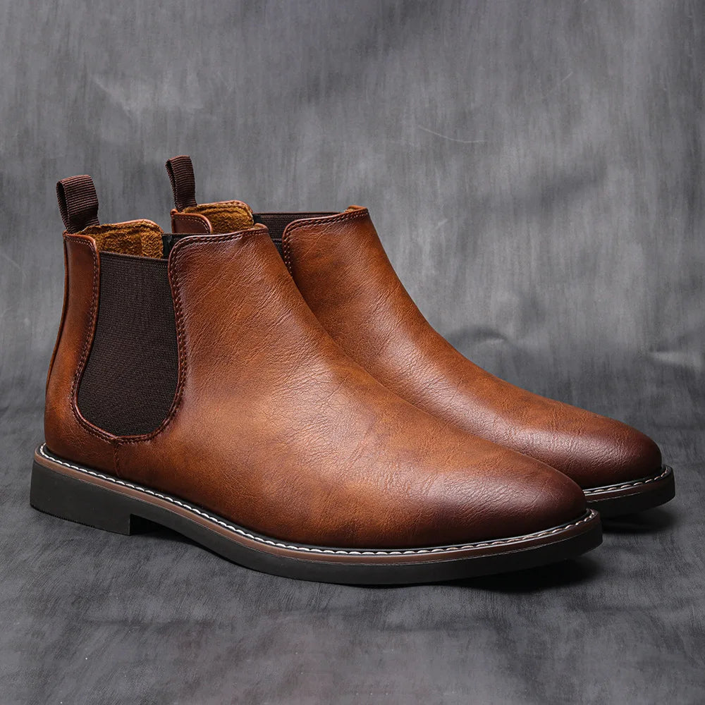 Men's Luxury Retro Chelsea Boots