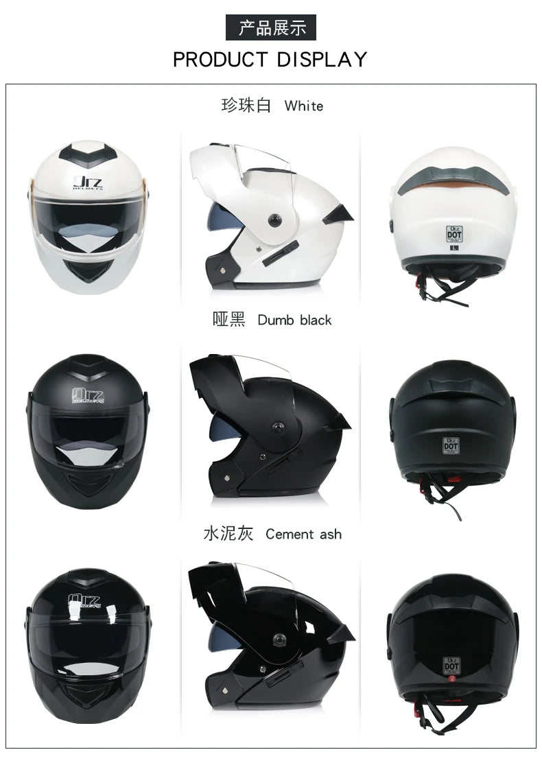 Casco capacetes double dual lens helmet motorcycle helmet full face helmets downhill racing helmets motorfiets helm