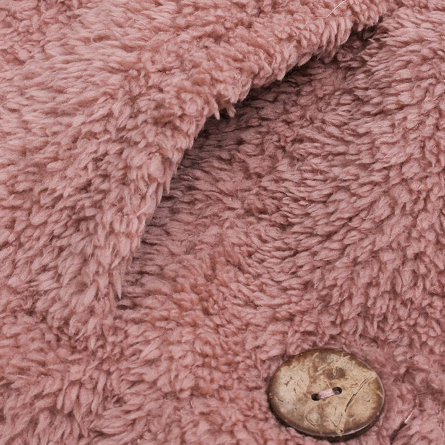 Autumn Winter Coat Women Warm Teddy Bear Coat Wool Jacket Female Plush Coat Hooded Jacket New Women's Coats Solid Color Jacket