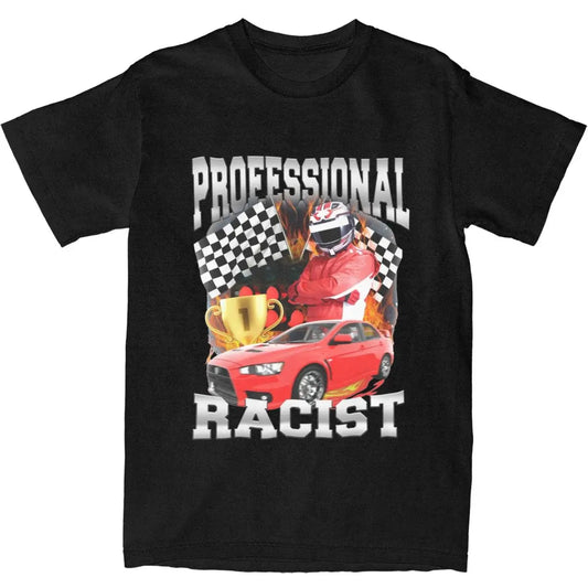 F1 Professional Racer T Shirts Vintage Streetwear Cotton Short Sleeve Graphic Men Women Amusing Harajuku Daily Cool Unisex Tops