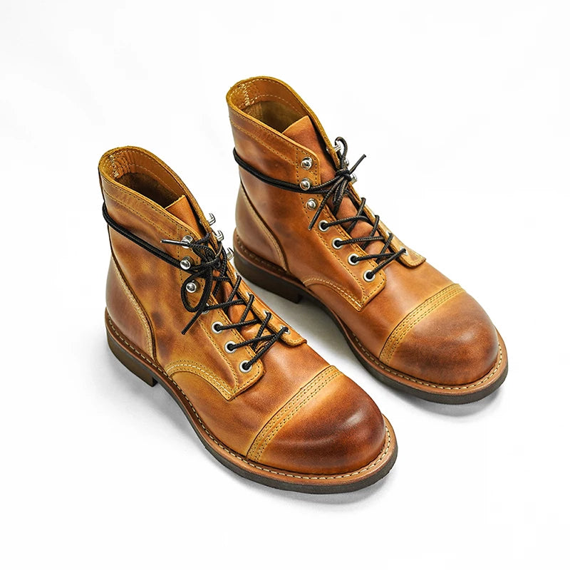 Men's Goodyear-Welted Leather Boots