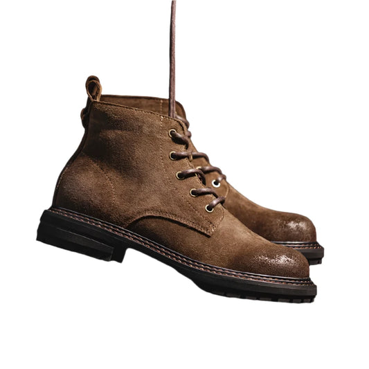 Men's Retro Winter Leather Boots