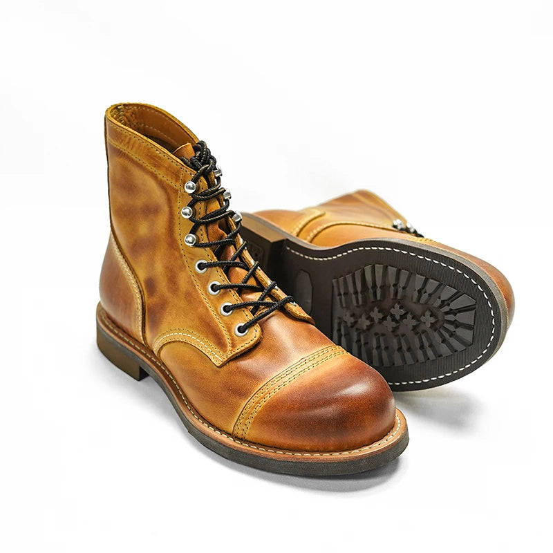 Men's Goodyear-Welted Leather Boots