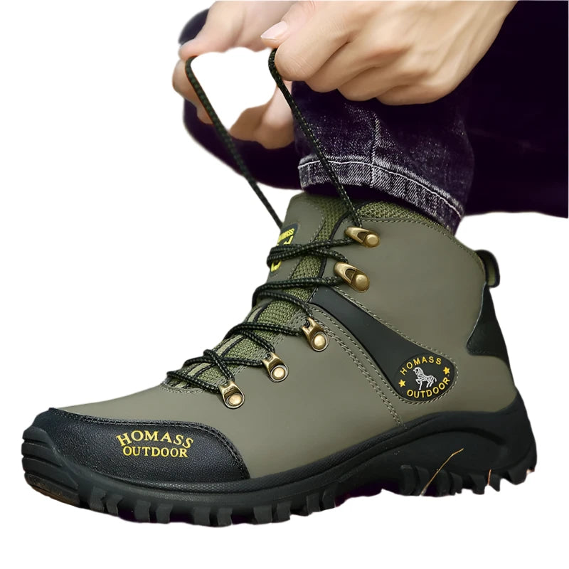 Men's Leather Hiking Boots