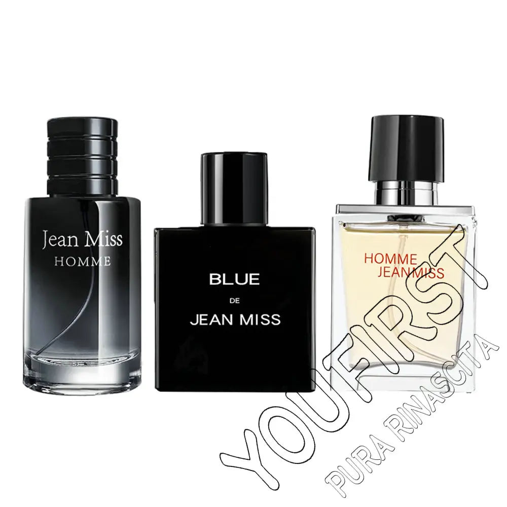 90ML Men's Perfume Set – 3-Piece Gift Box