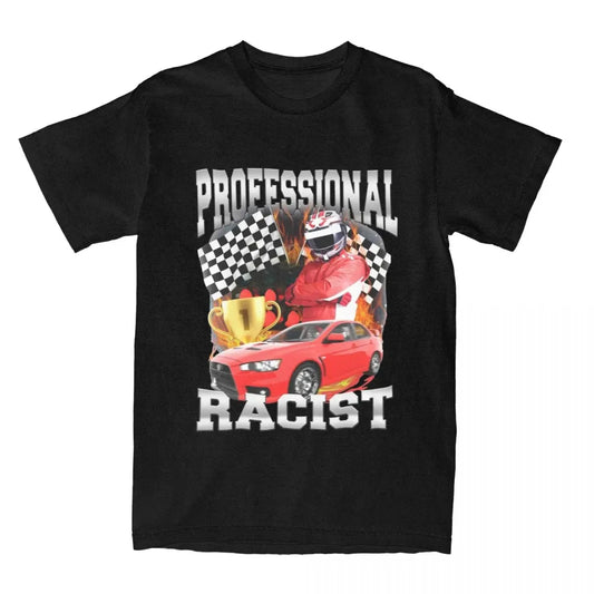 Men Women's F1 Professional Racer T Shirts Merchandise Funny Racing Meme 100% Cotton T-shirt Clothes Fun Shirt Printed 71765