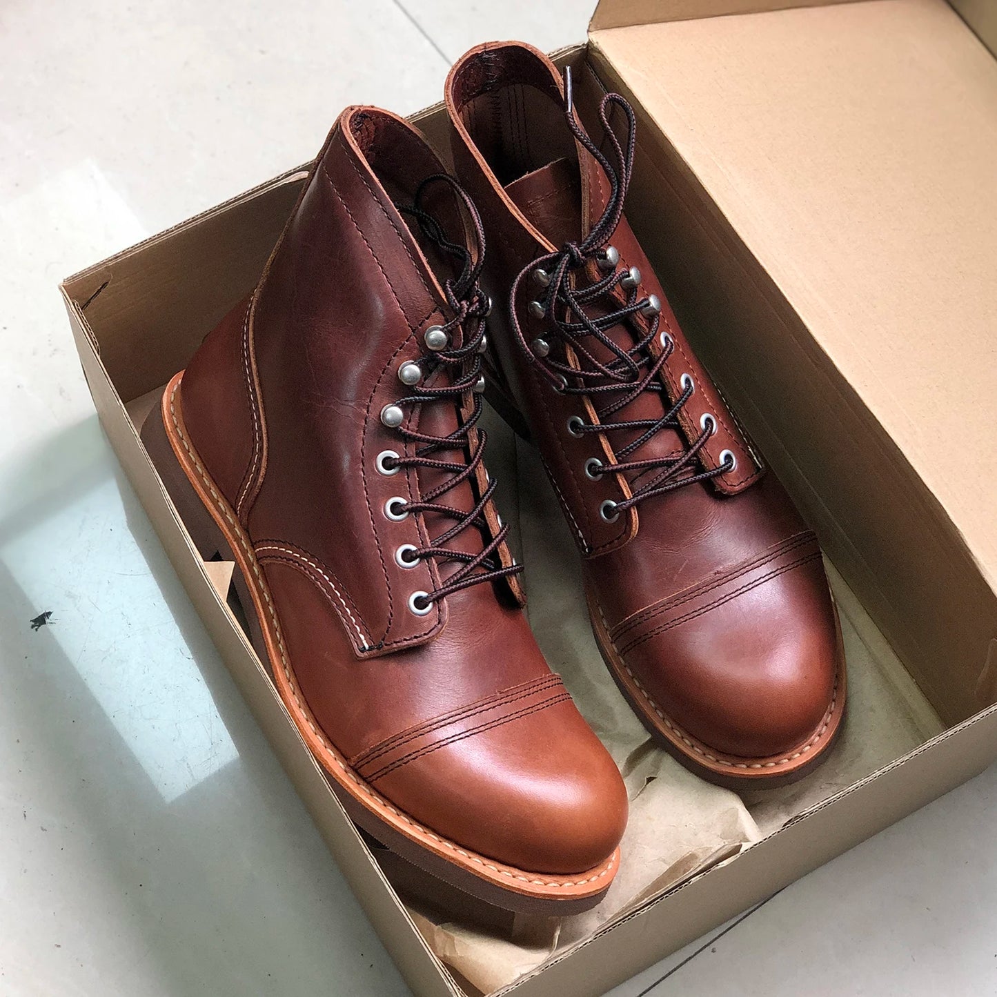 Men's Goodyear-Welted Leather Boots