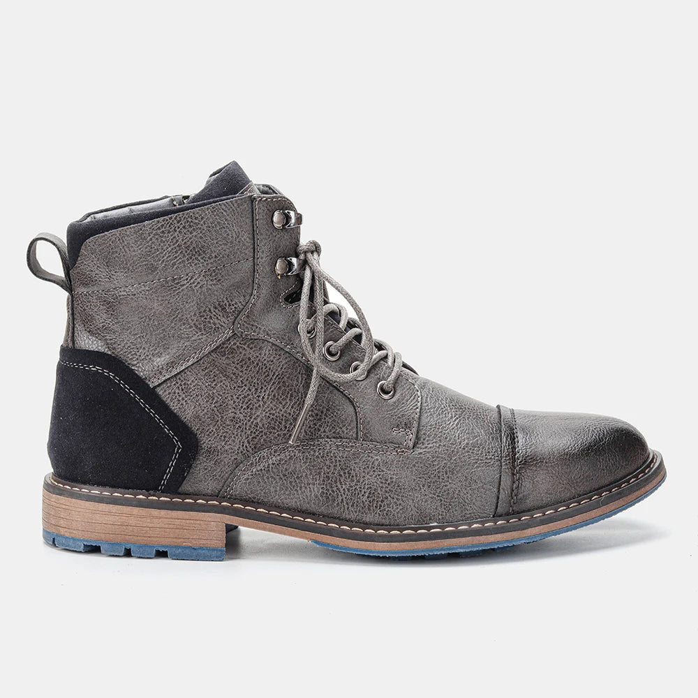 Men's Leather Ankle Boots