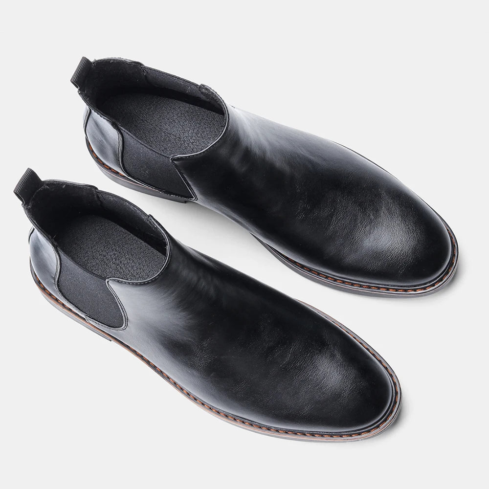 Men's Fashion Leather Chelsea Boots