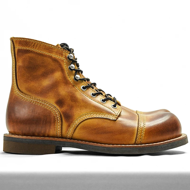 Men's Goodyear-Welted Leather Boots