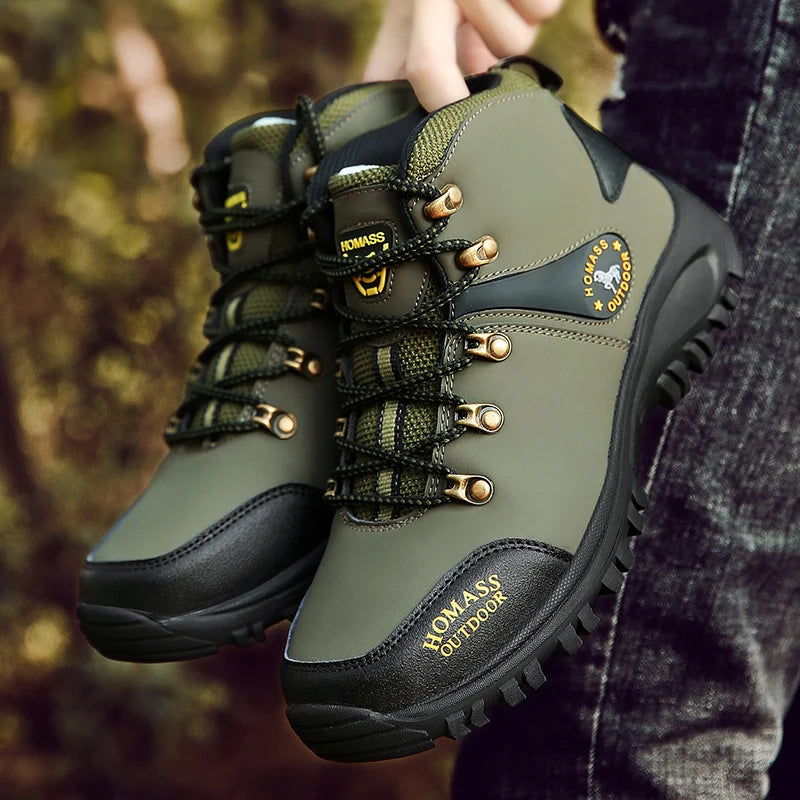 Men's Leather Hiking Boots