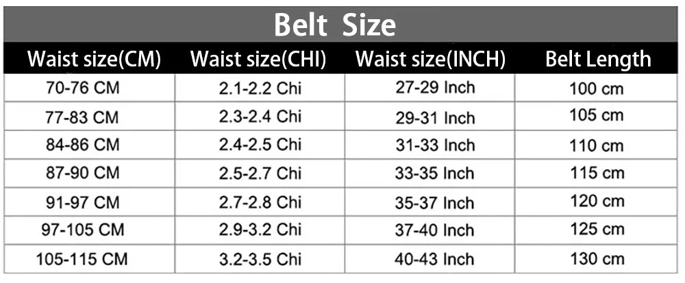 Men's No-Buckle PU Leather Belts