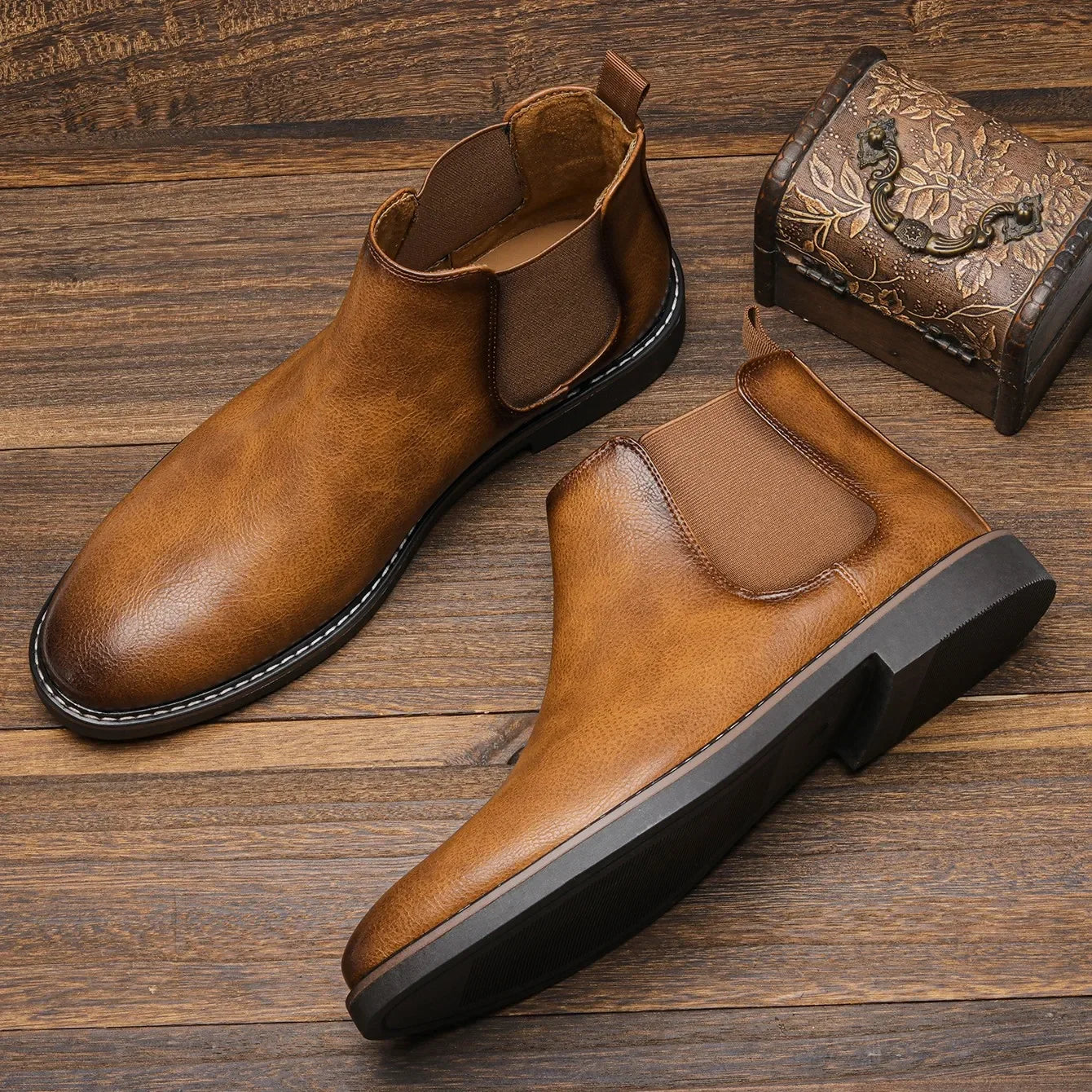 Men's Retro Chelsea Boots