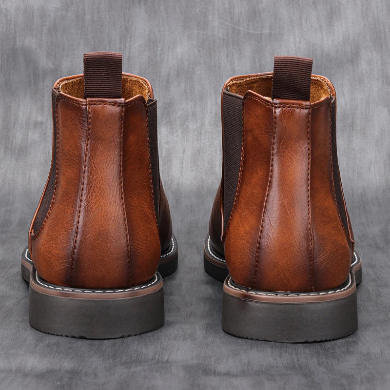 Men's Luxury Retro Chelsea Boots