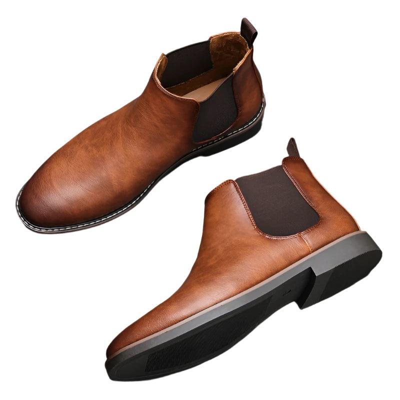 Men's Luxury Retro Chelsea Boots