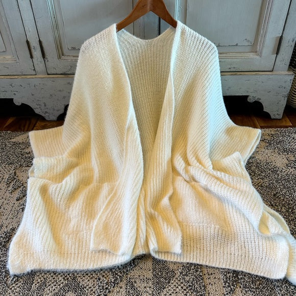 Cedar River Cream Oversized Cardigan Sweater