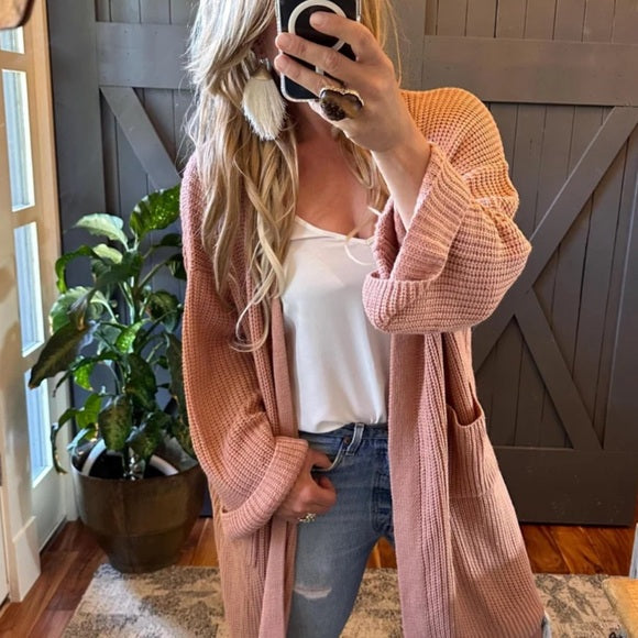 Gleed Oversized Cozy Knit Cardigan Sweater